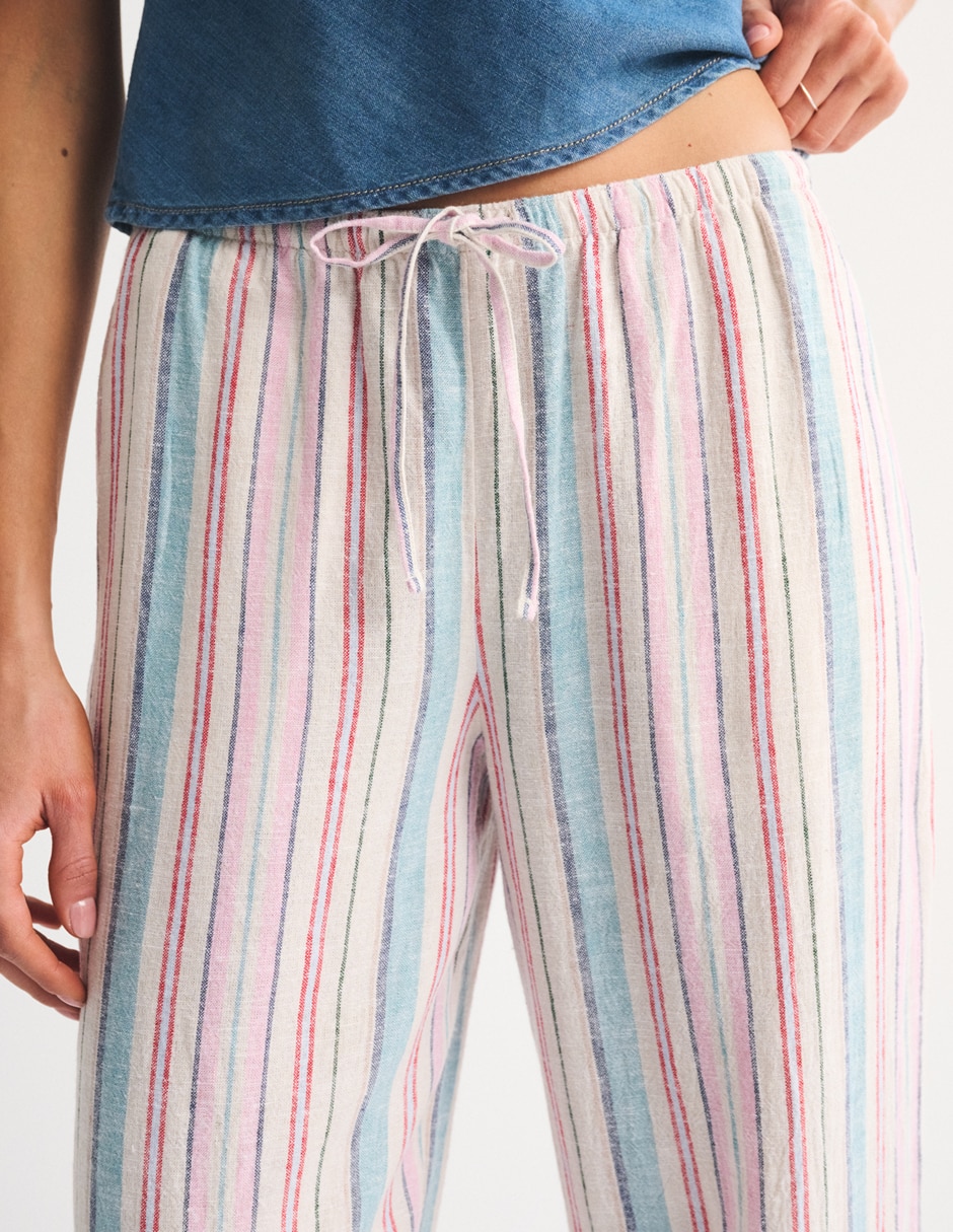 Pantalón Abercrombie & Fitch regular para mujer