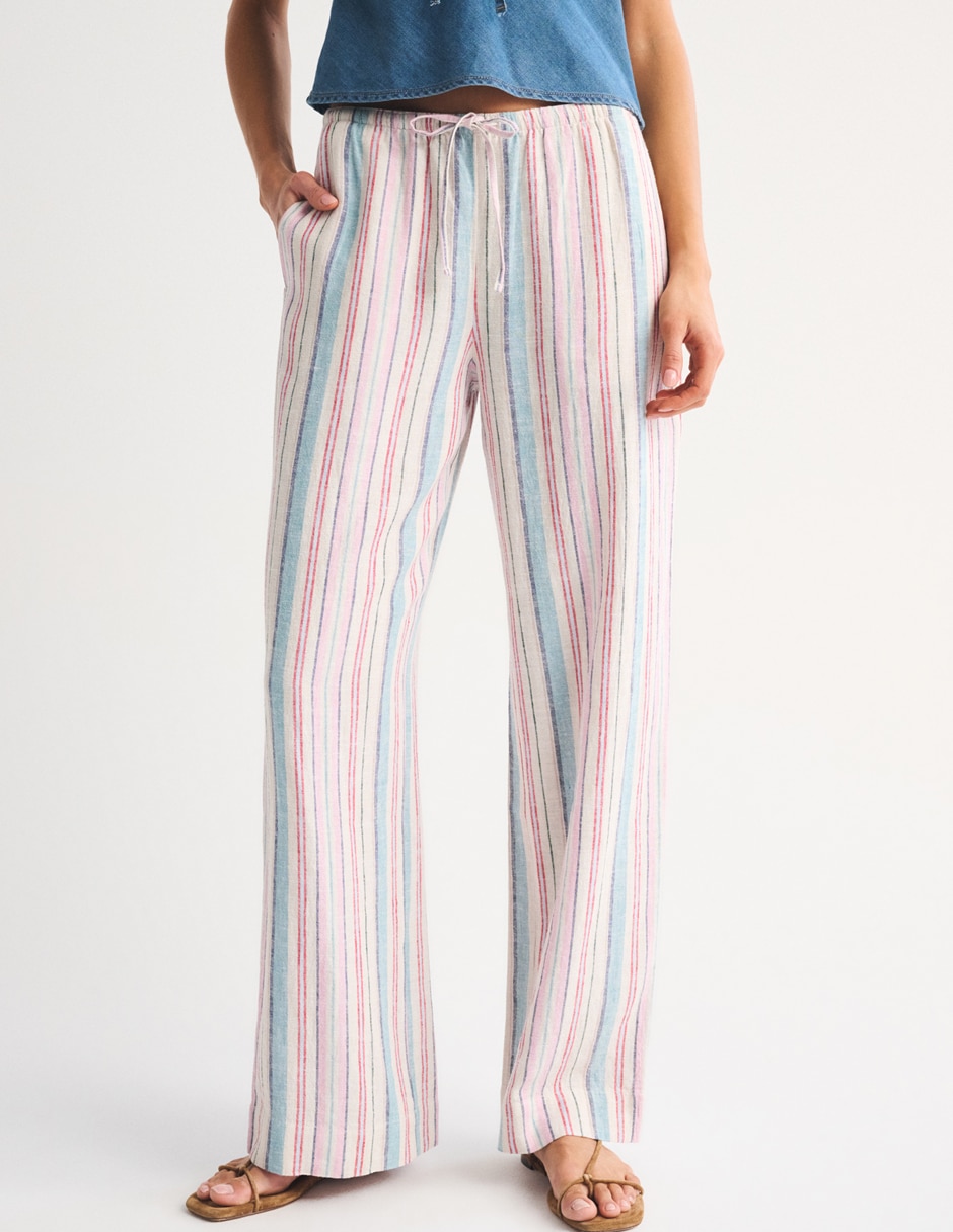 Pantalón Abercrombie & Fitch regular para mujer