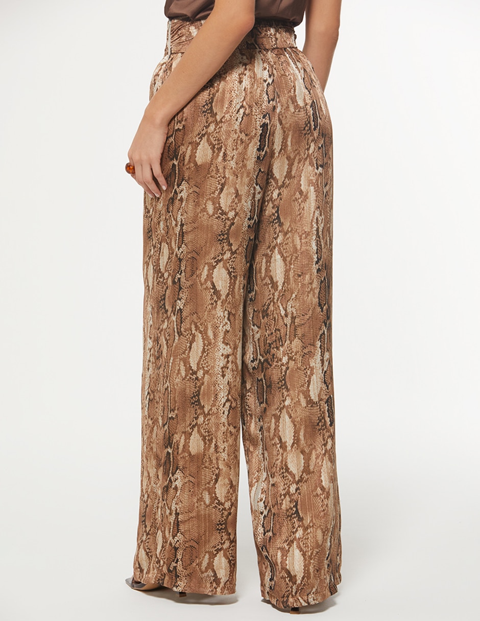 Pantalón relaxed Studio F palazzo para mujer