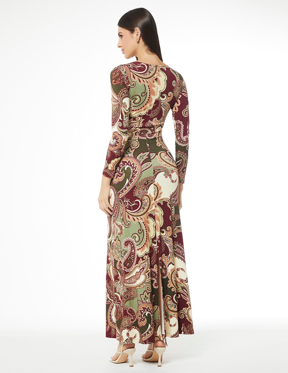 Vestido largo casual Studio F Paraiso Malawi para mujer