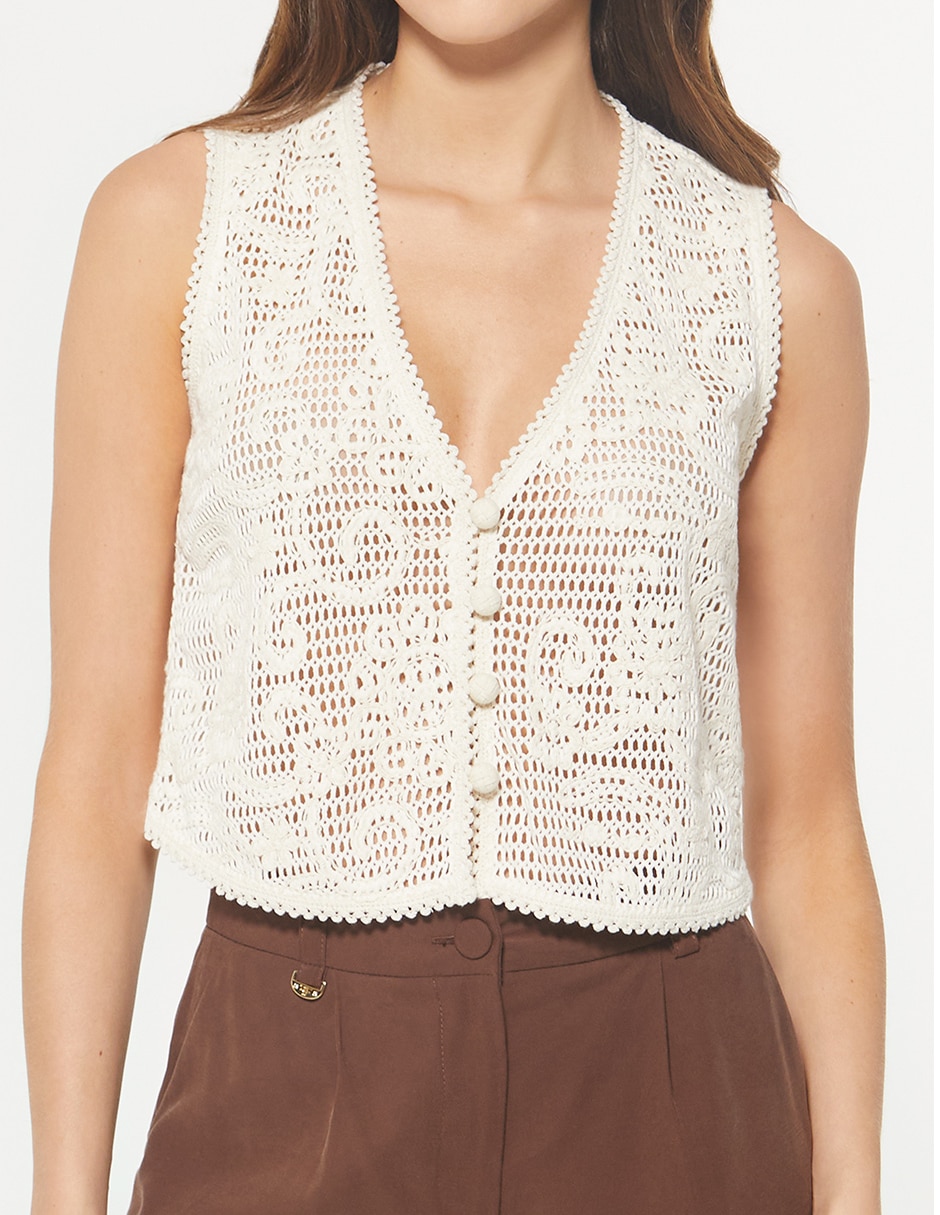 Blusa studio f zanzibar garden para mujer
