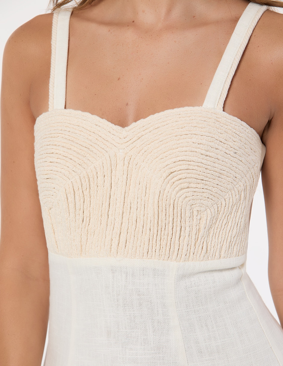 Vestido largo casual Studio F para mujer