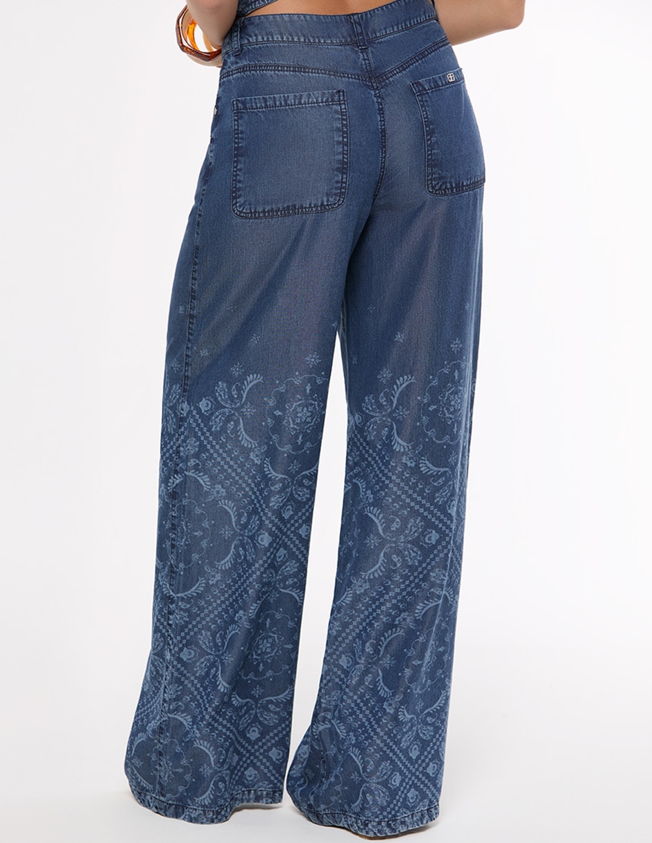 Jeans palazzo Studio F para mujer