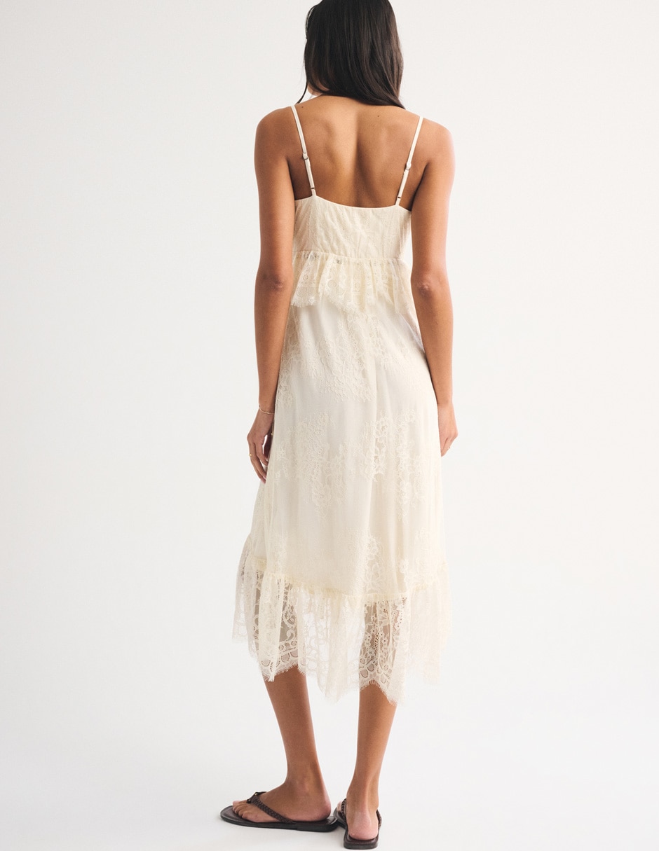 Vestido maxi casual Abercrombie & Fitch para mujer