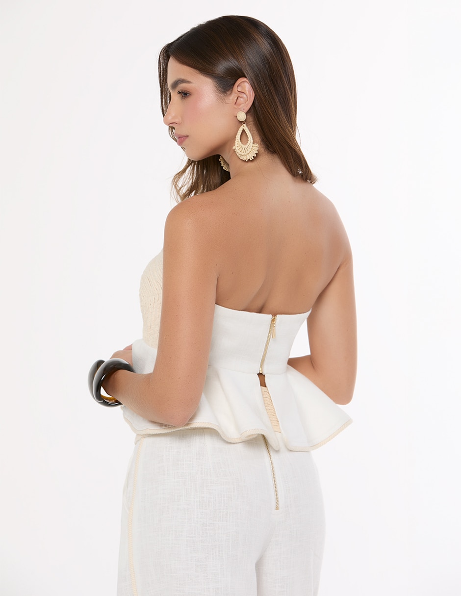 Blusa sin manga para mujer 4