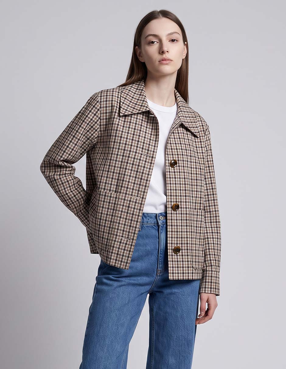 Gabardina con bolsillos para mujer Gabardina con bolsillos para mujer