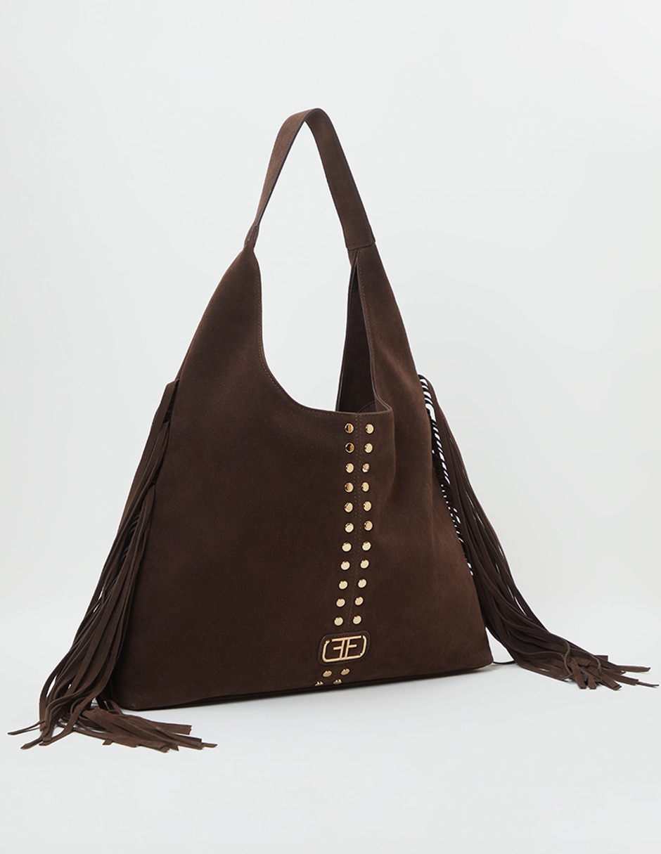 Bolsa shoulder de cuero para mujer 5