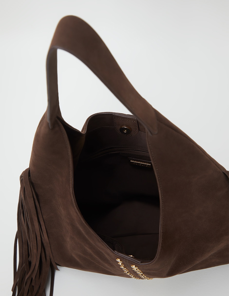 Bolsa shoulder de cuero para mujer 4