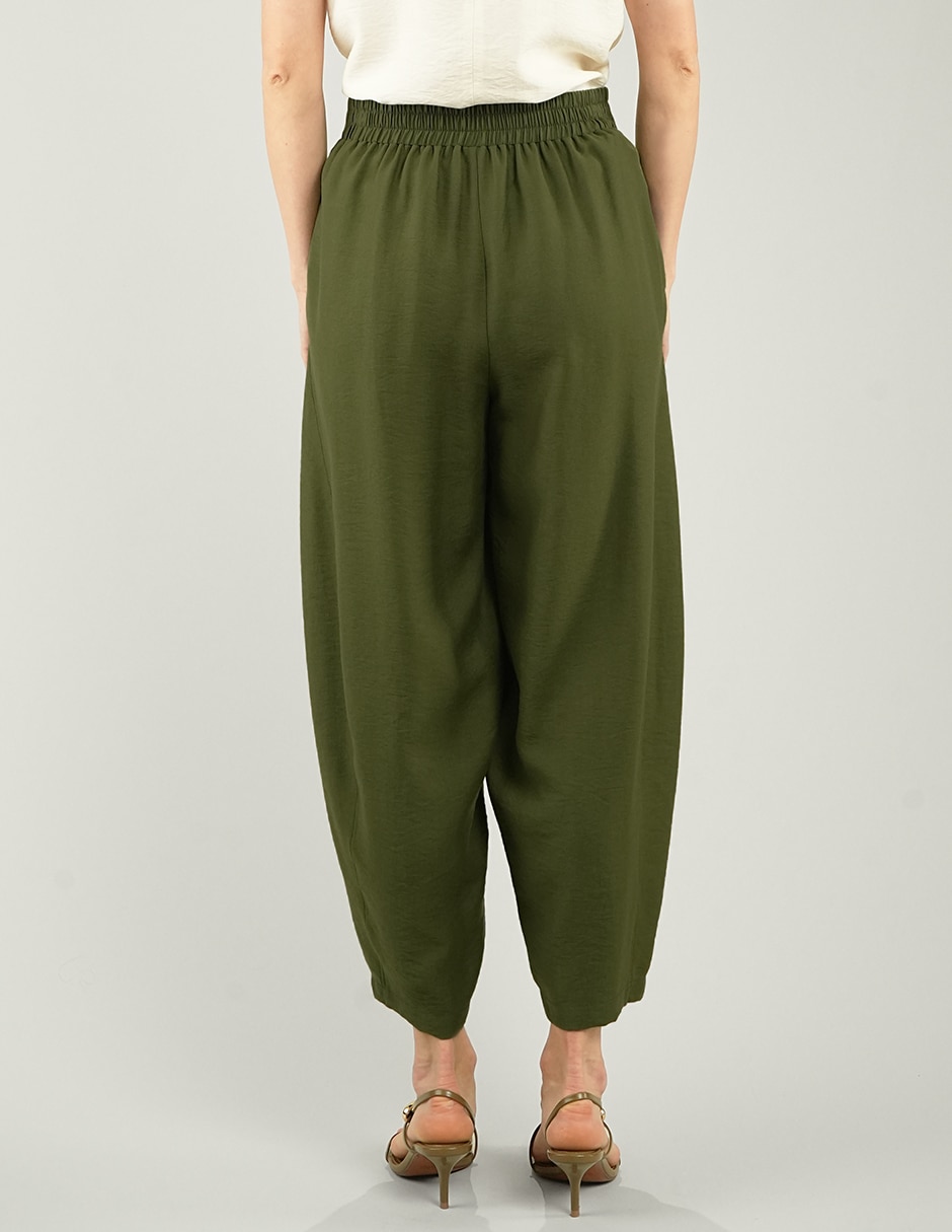 Pantalón regular parallel barrel para mujer