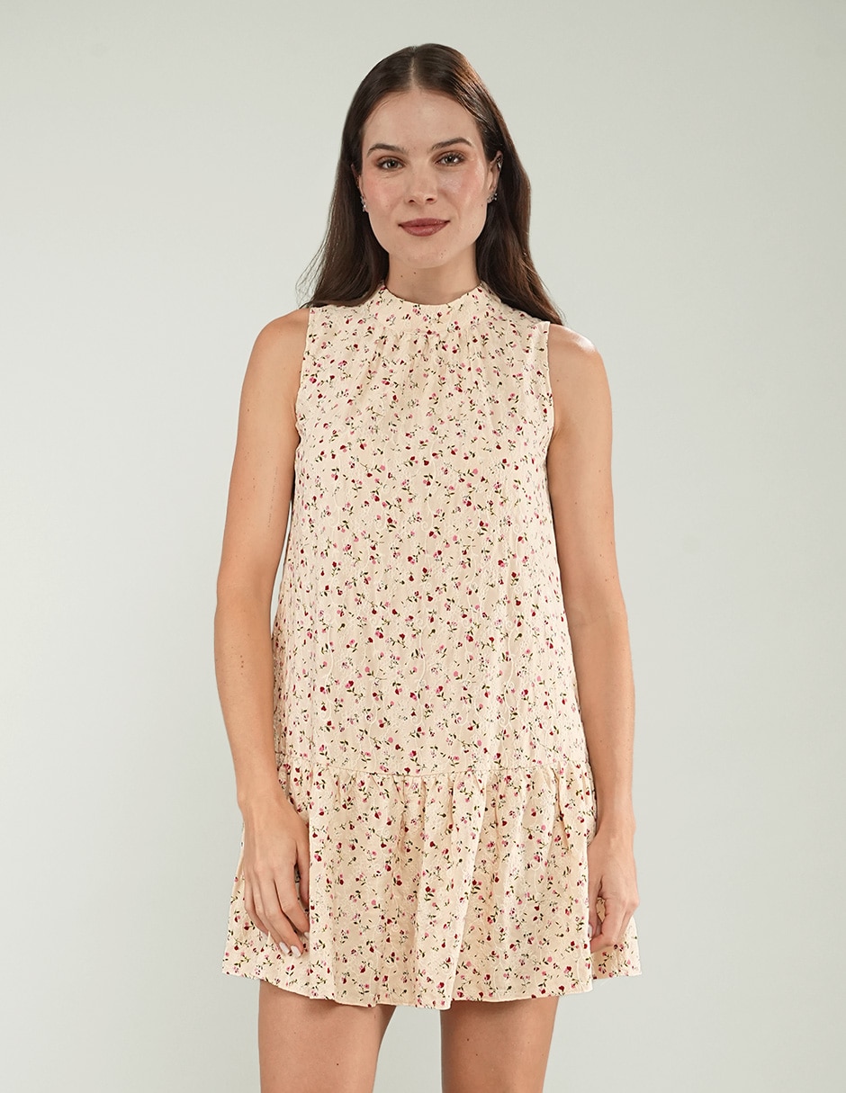 Vestido corto casual Parallel para mujer