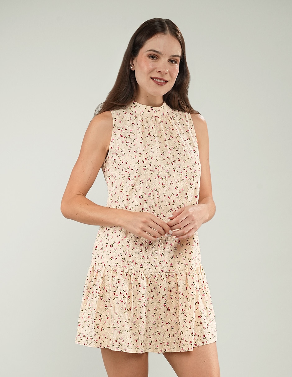 Vestido corto casual Parallel para mujer