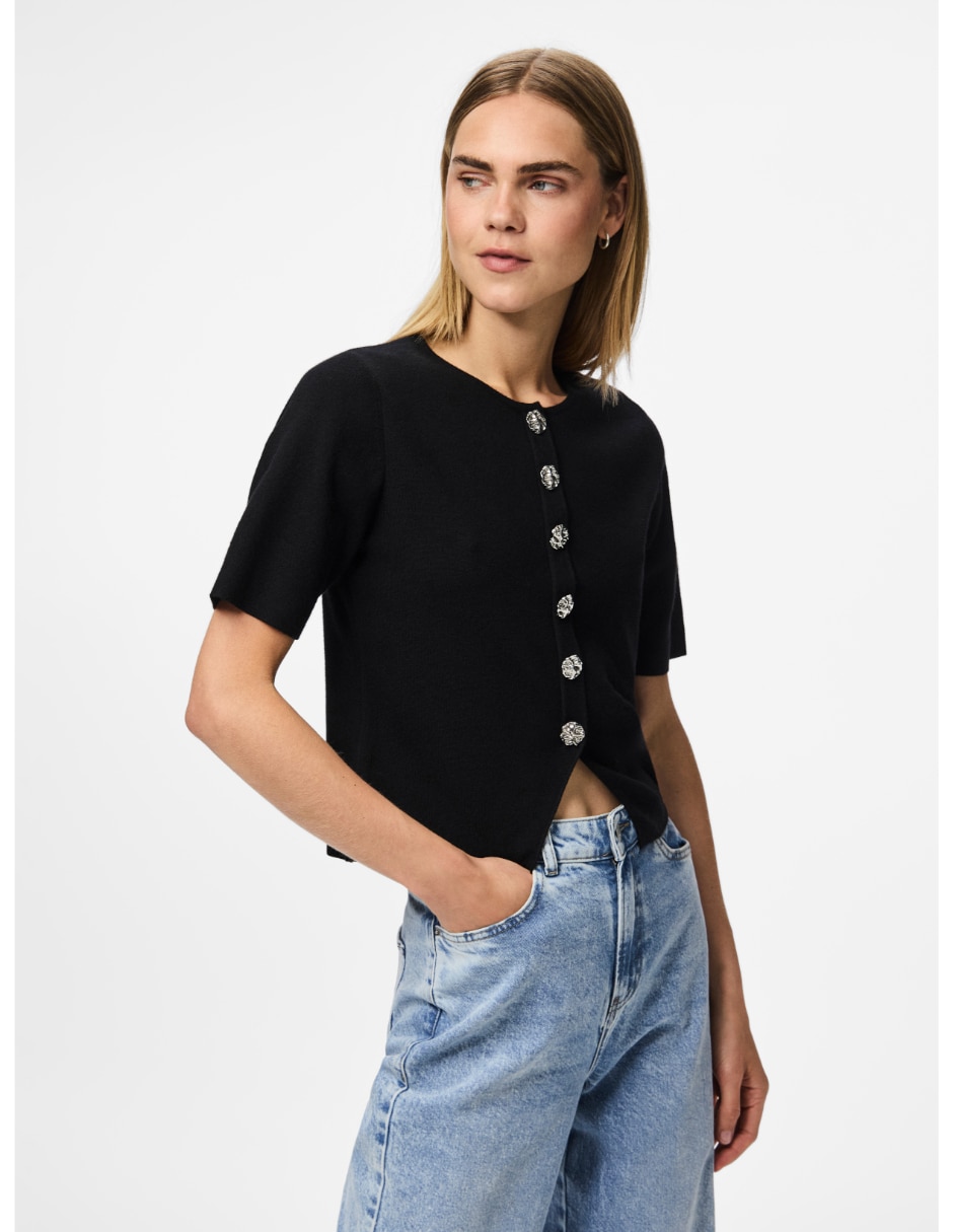Suéter cuello redondo para mujer 1