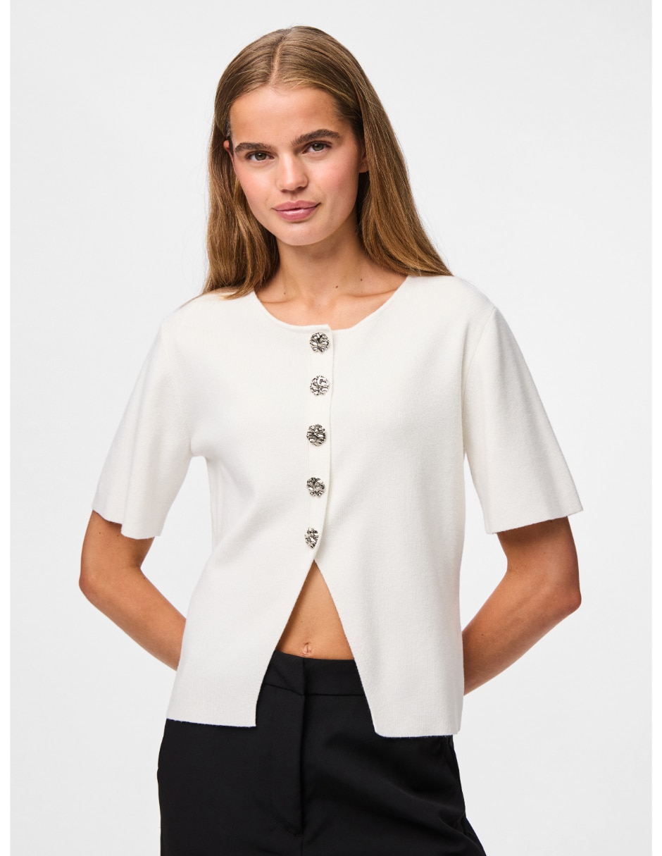 Suéter cuello redondo para mujer