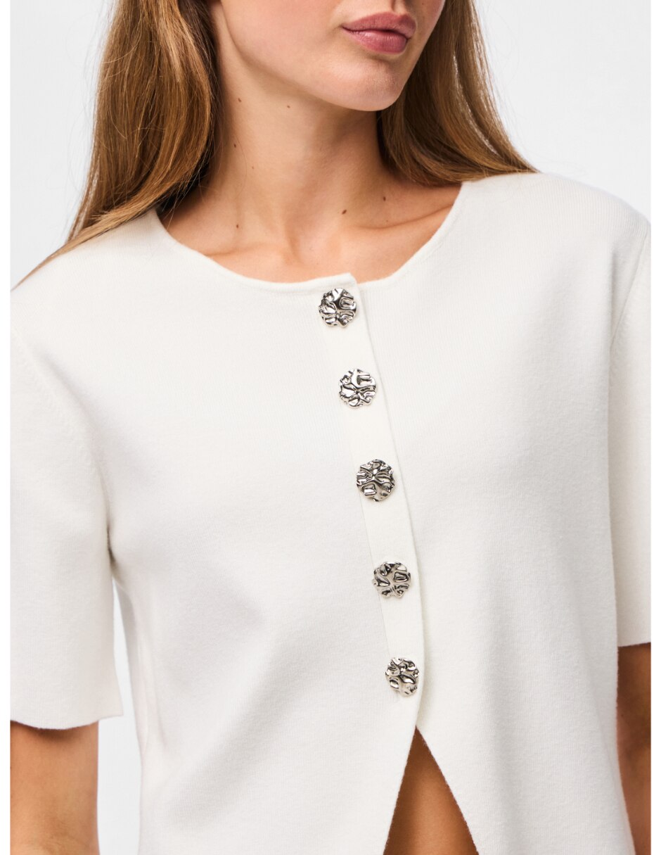 Suéter cuello redondo para mujer 3