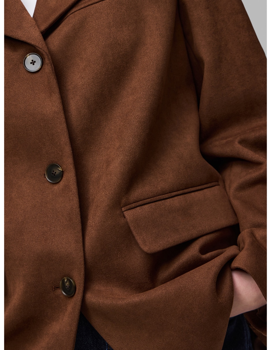 Chamarra Casual 17161629 No impermeable de Poliéster para mujer 3