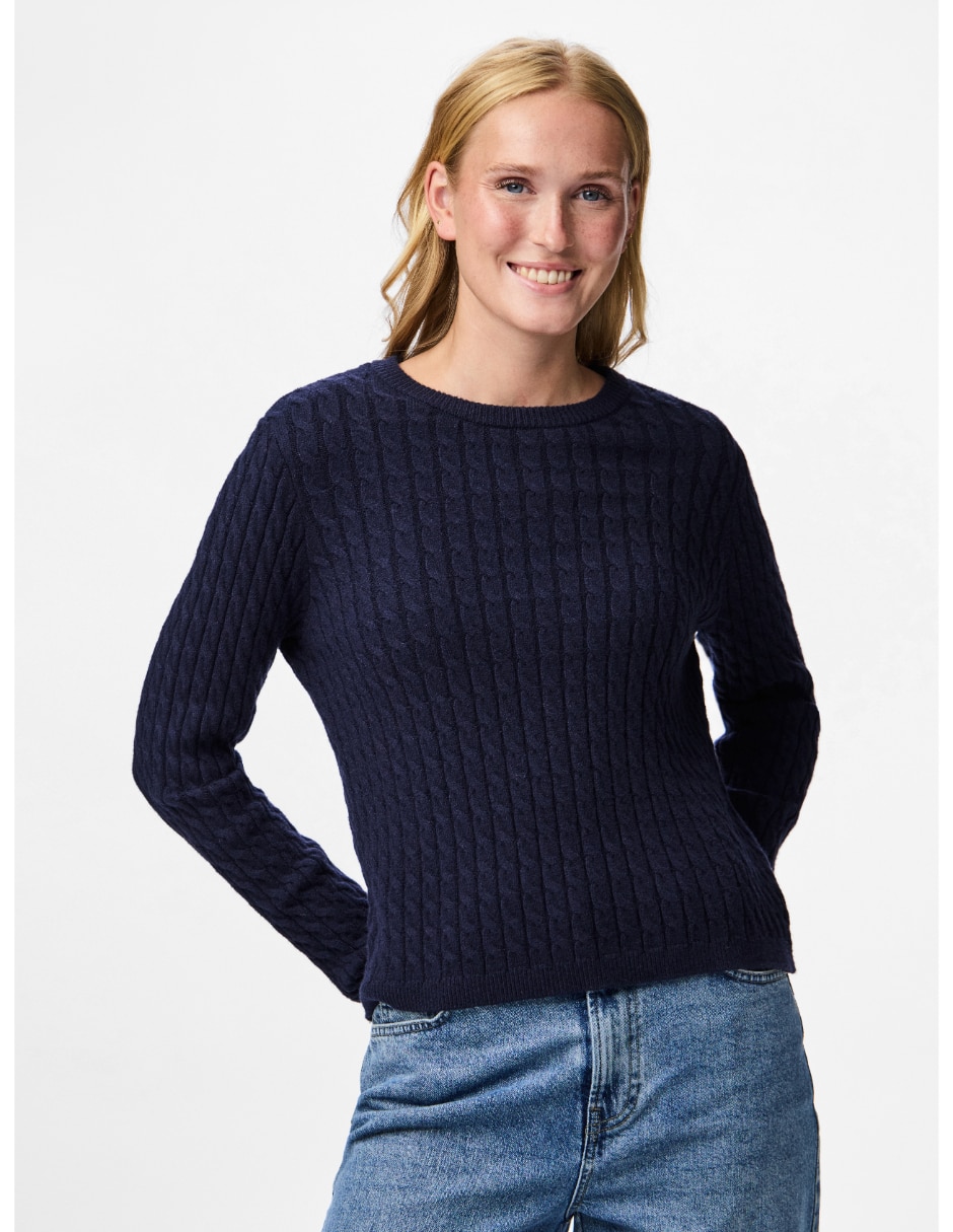 Suéter cuello redondo para mujer Suéter cuello redondo para mujer