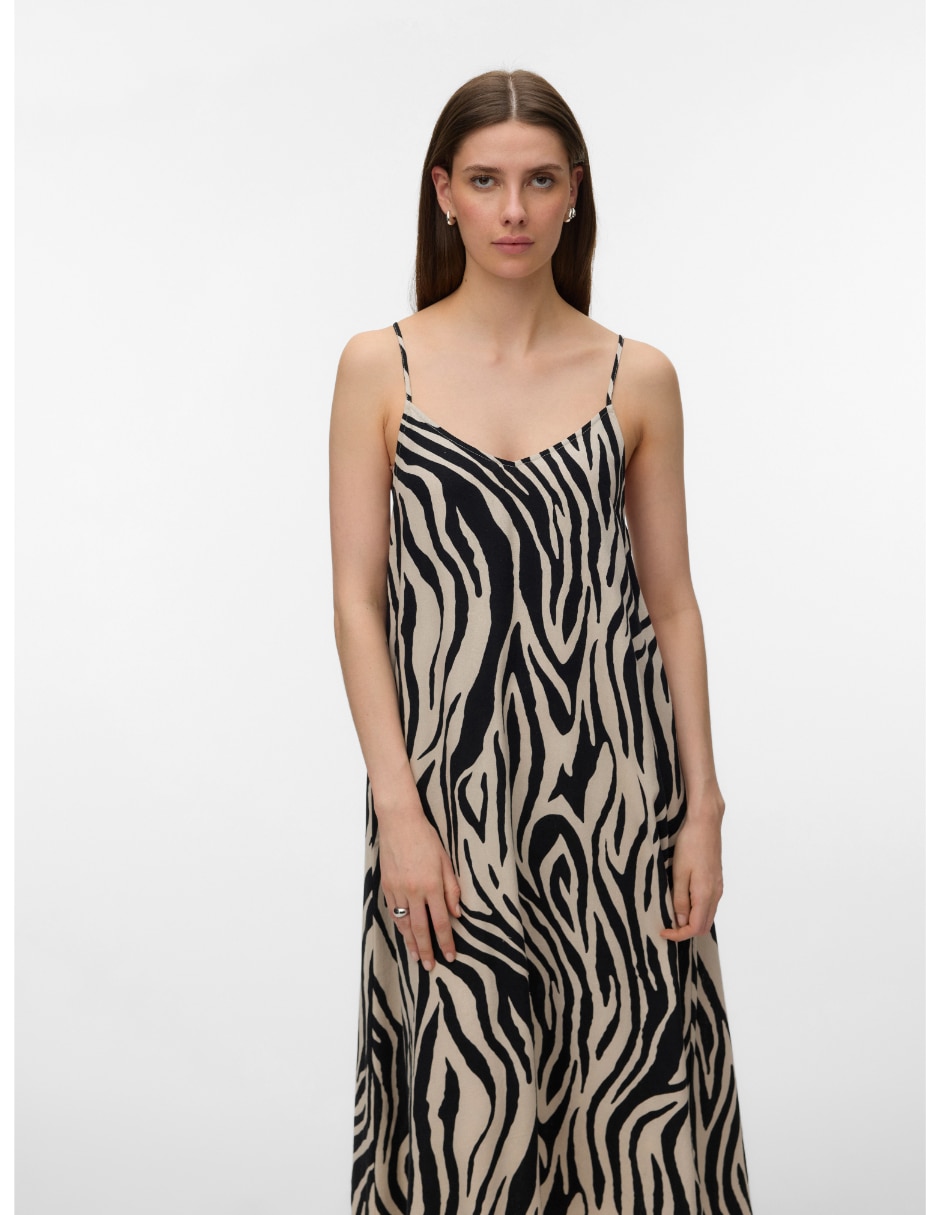Vestido midi casual para mujer