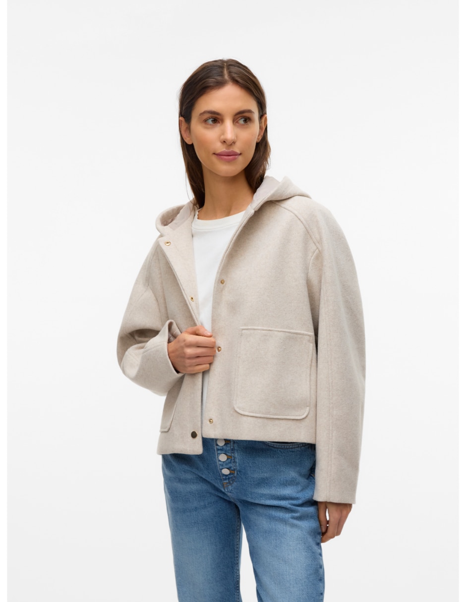 Chamarra Casual 10331598 No impermeable de Poliéster para mujer 1