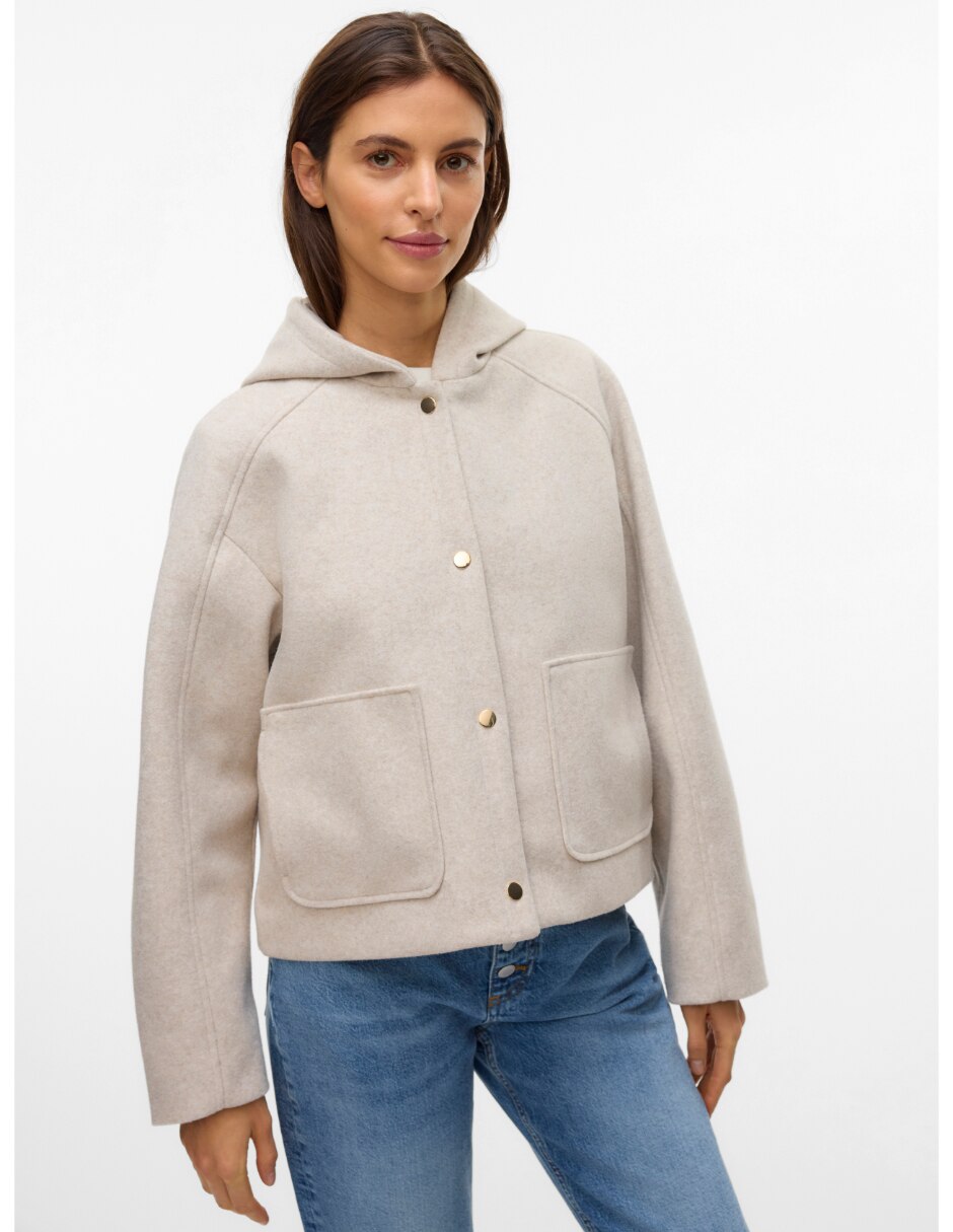 Chamarra Casual 10331598 No impermeable de Poliéster para mujer 4