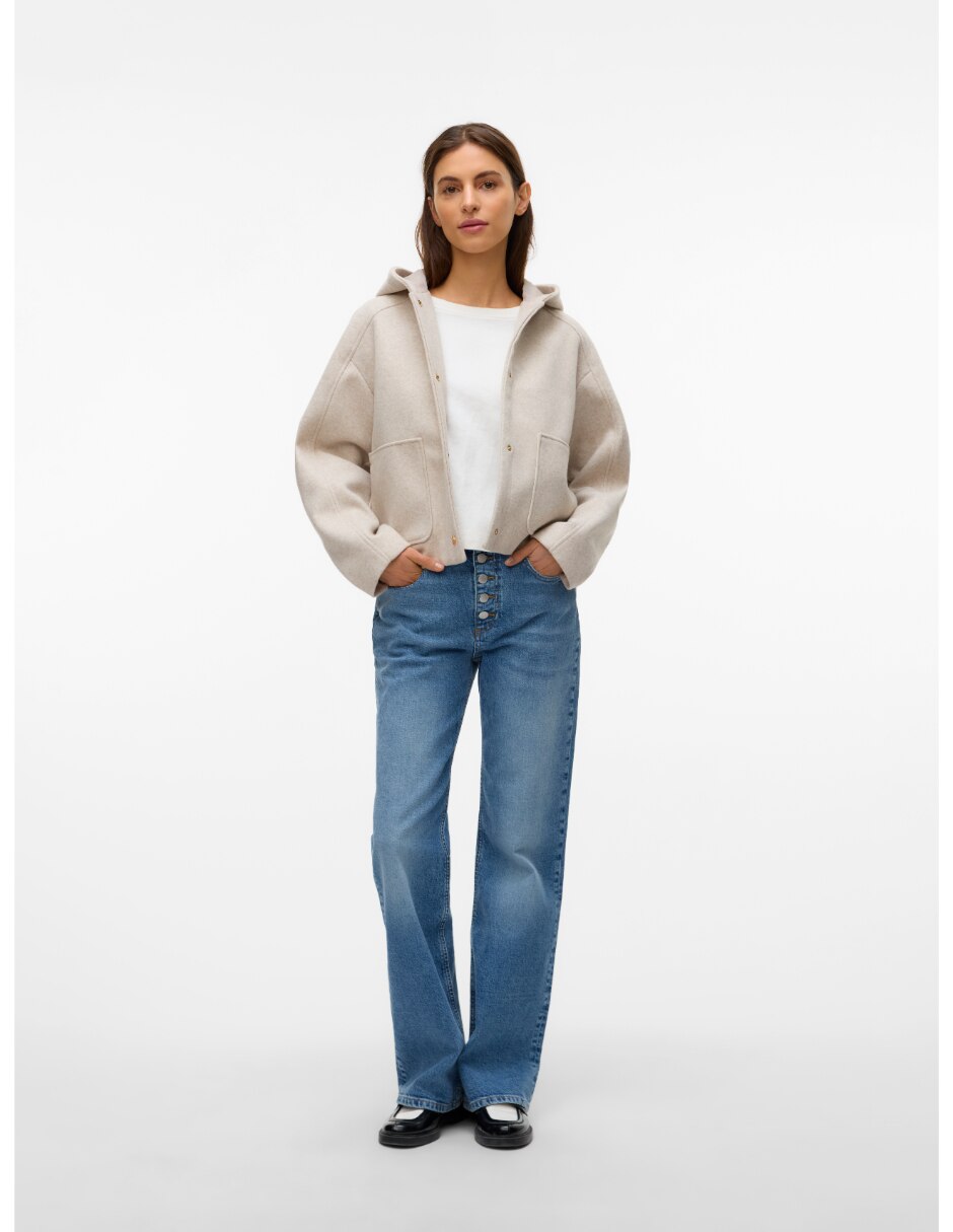 Chamarra Casual 10331598 No impermeable de Poliéster para mujer 2