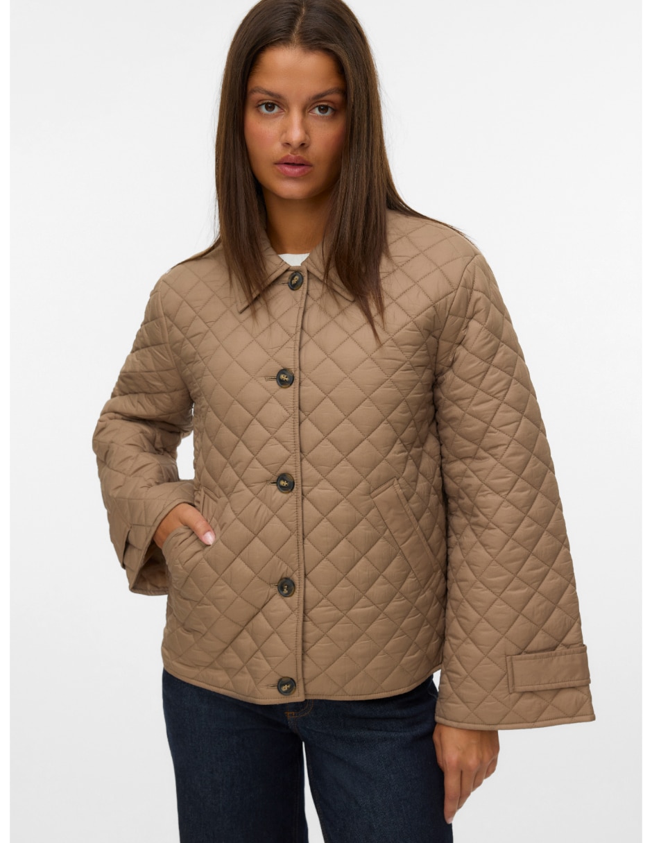 Chamarra Acolchada 10333347 No impermeable de Nylon para mujer