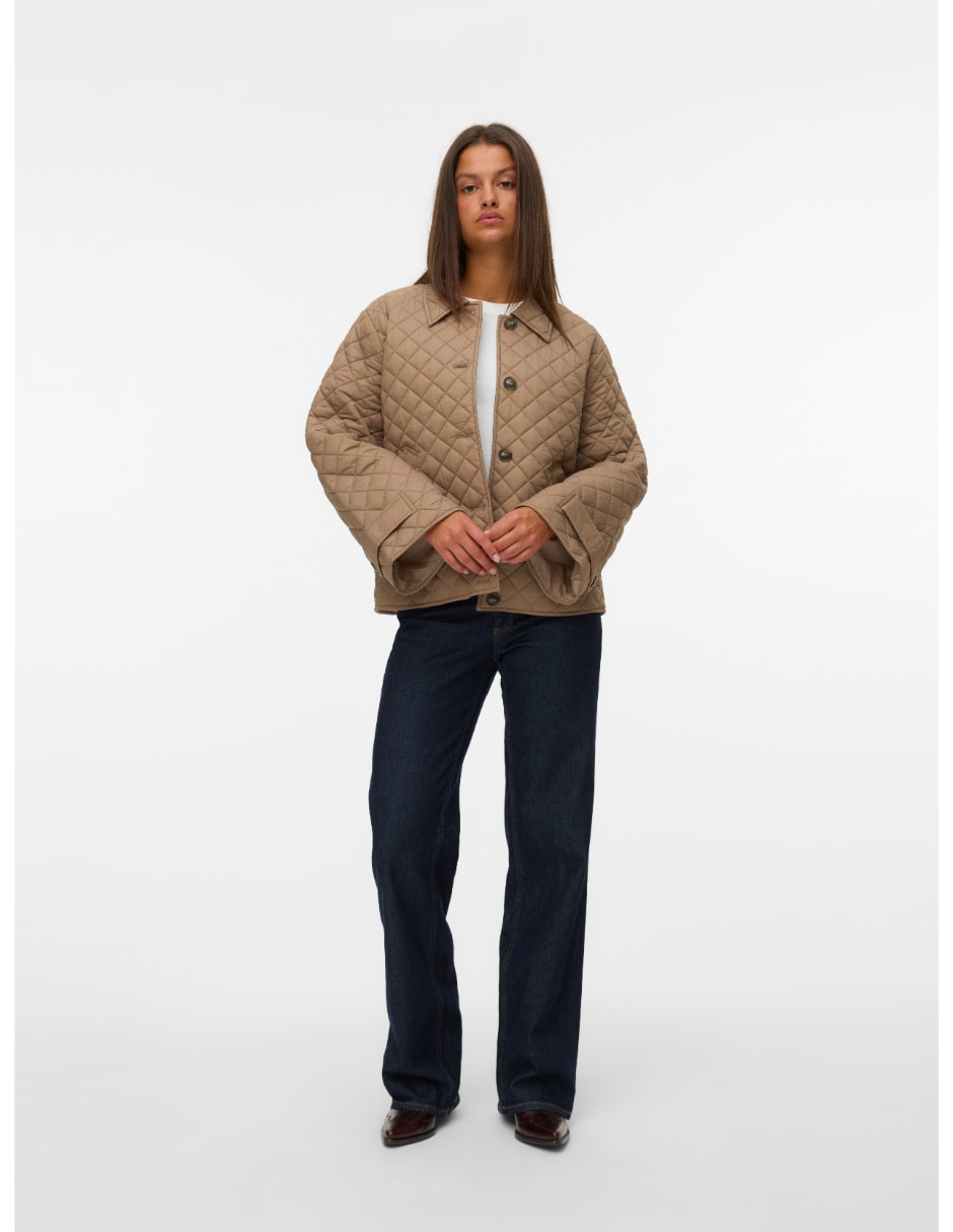 Chamarra Acolchada 10333347 No impermeable de Nylon para mujer 4