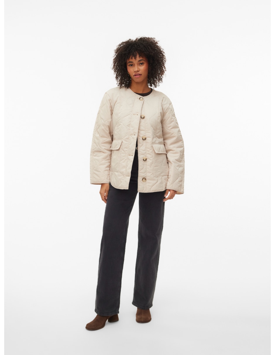 Chamarra Acolchada 10331508 No impermeable de Poliéster para mujer 4