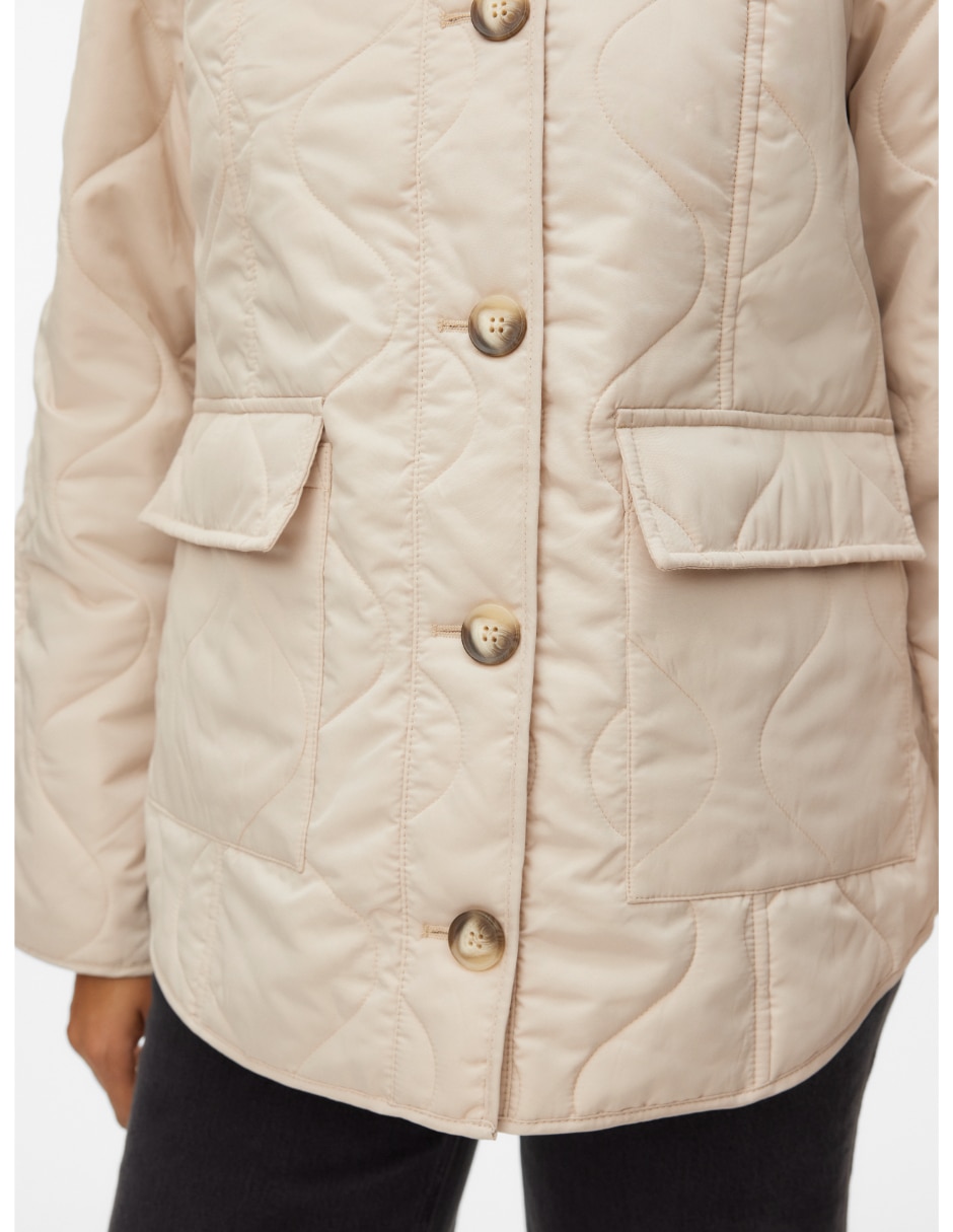 Chamarra Acolchada 10331508 No impermeable de Poliéster para mujer 3