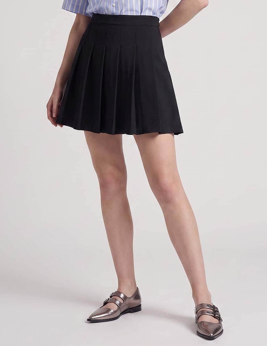 Falda mini de algodón