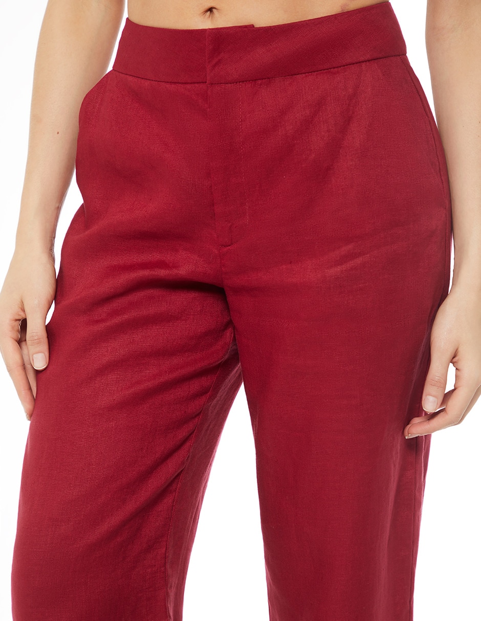 Pantalón regular studio f bota para mujer