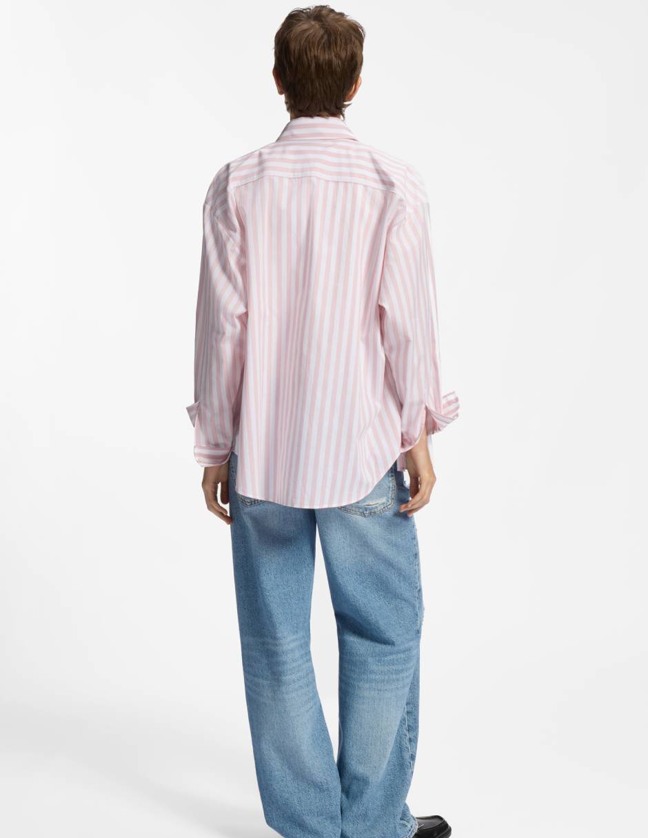 Camisa de algodón manga larga para mujer 5