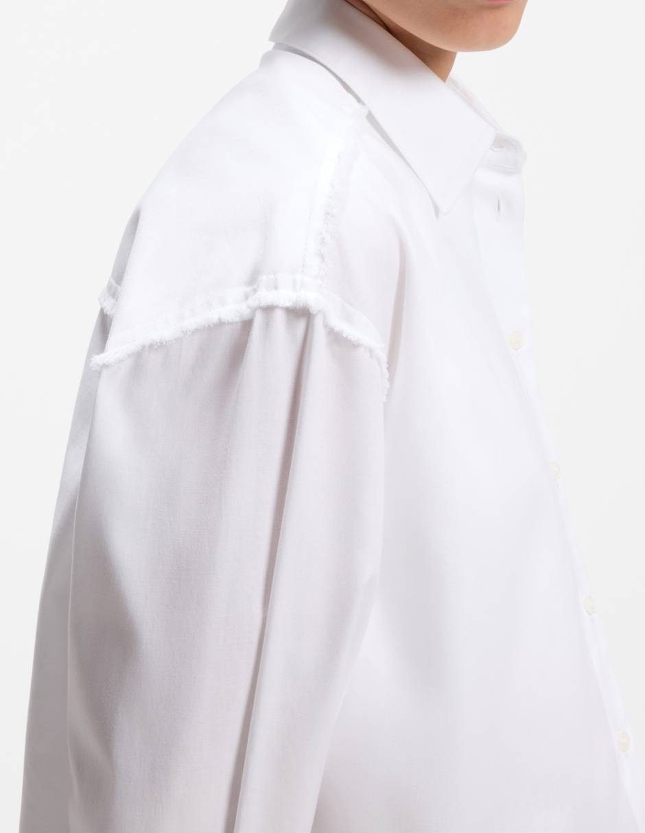 Camisa de algodón manga larga para mujer 3