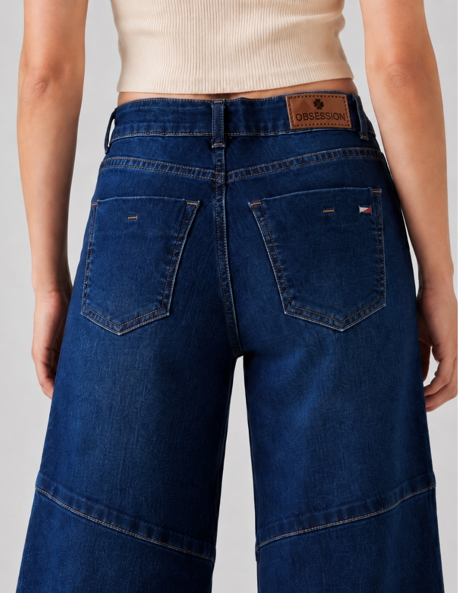 Jeans boyfriend 25277-d para mujer 4