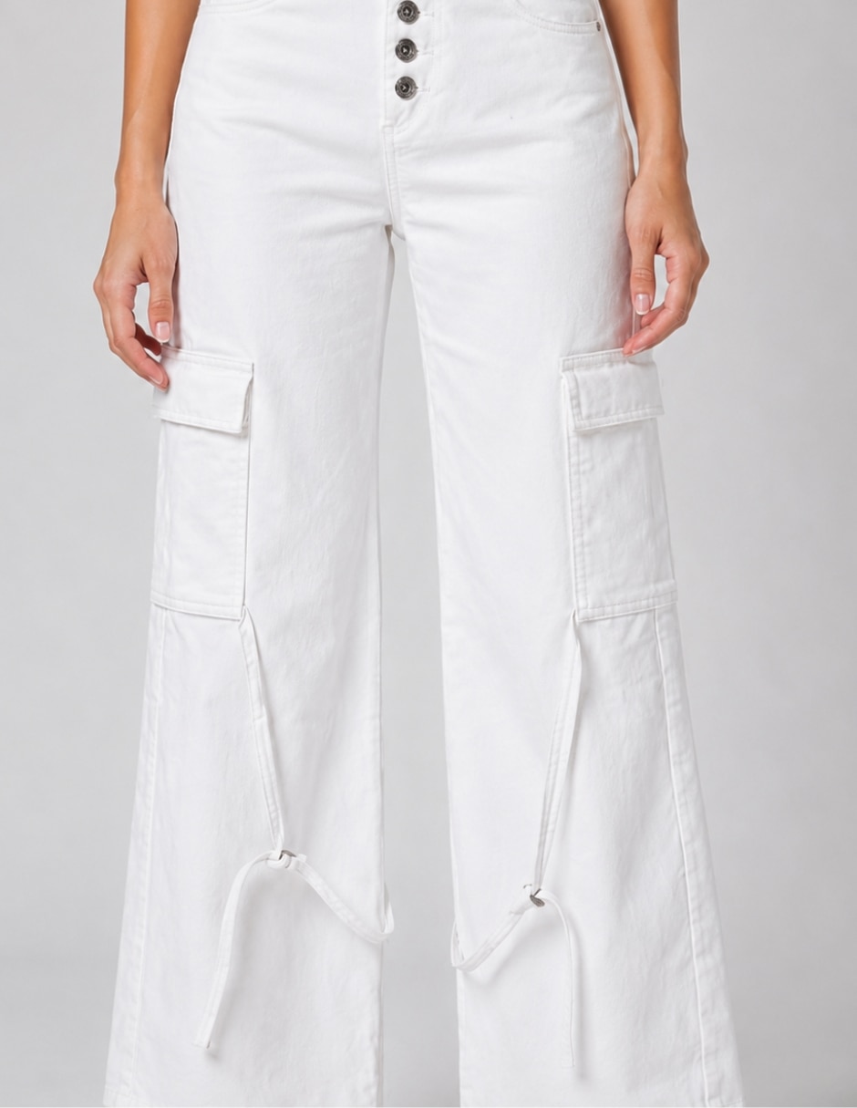 Jeans wide leg 24181-d para mujer