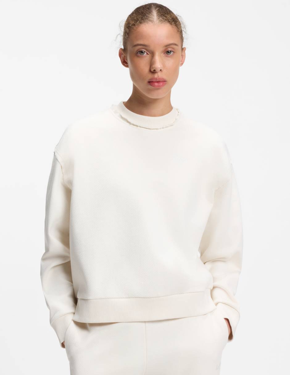 Sudadera con sin capucha para mujer