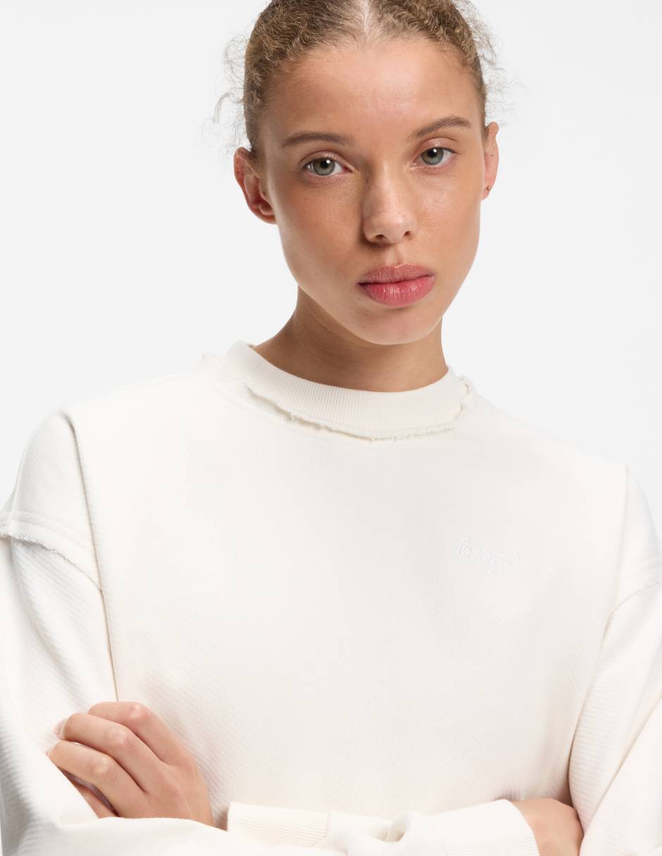 Sudadera con sin capucha para mujer 2