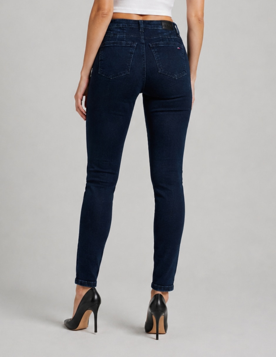 Jeans skinny 25253-d para mujer 5