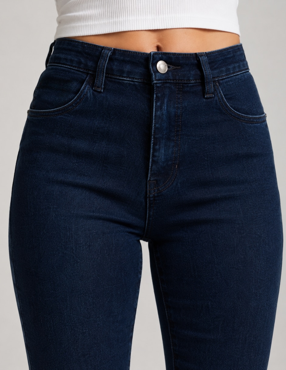 Jeans skinny 25253-d para mujer 4