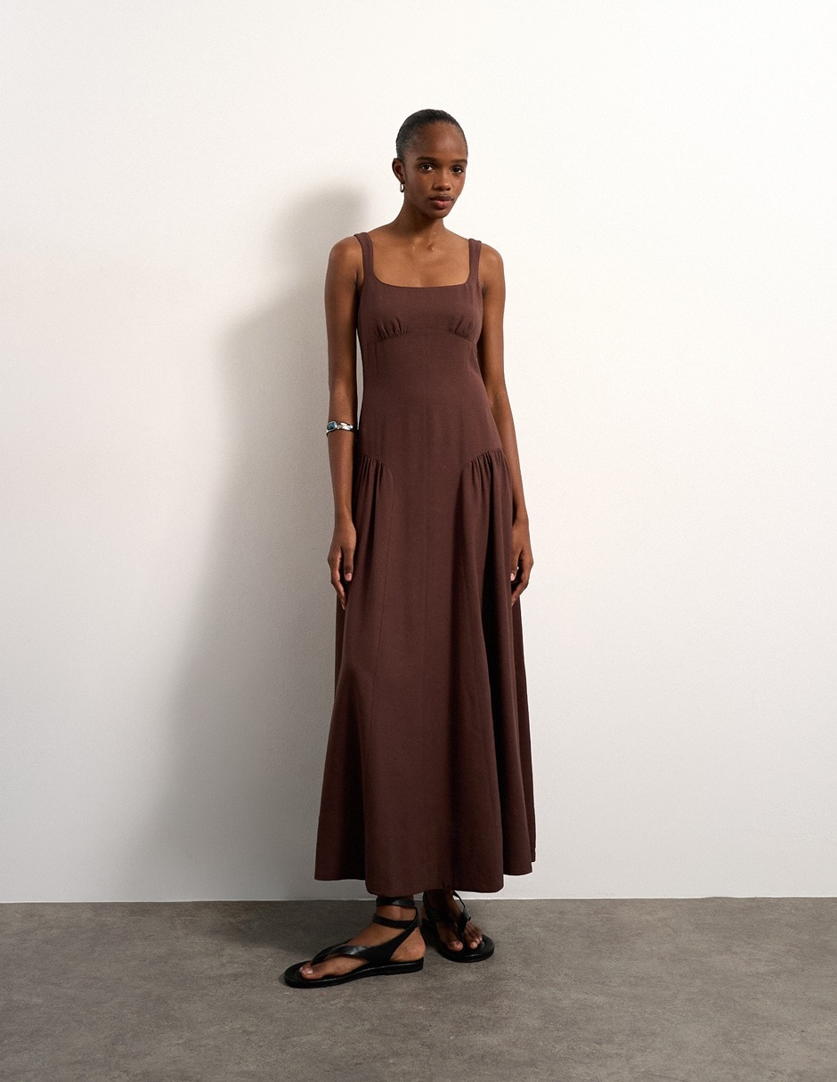 Vestido largo casual para mujer Vestido largo casual para mujer
