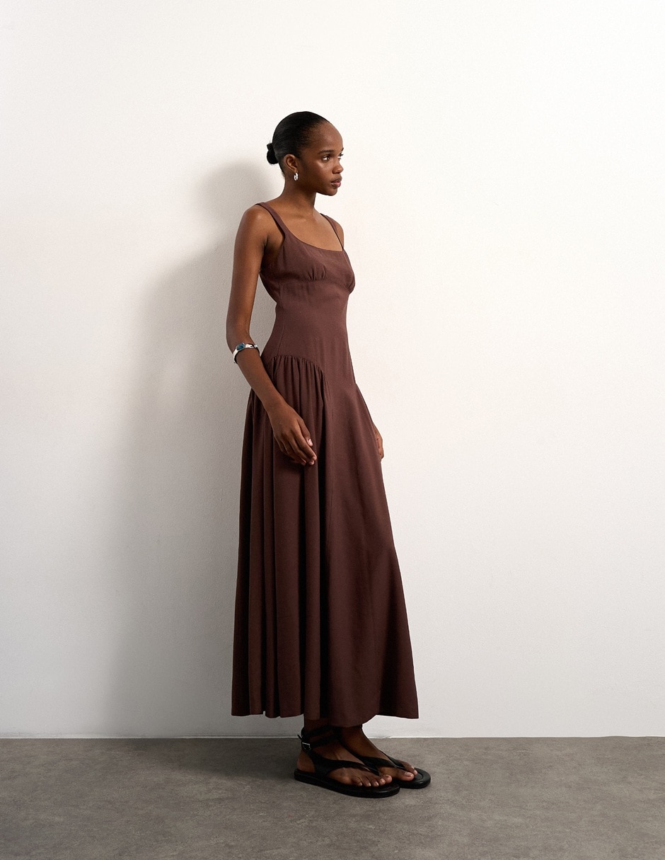 Vestido largo casual para mujer 3