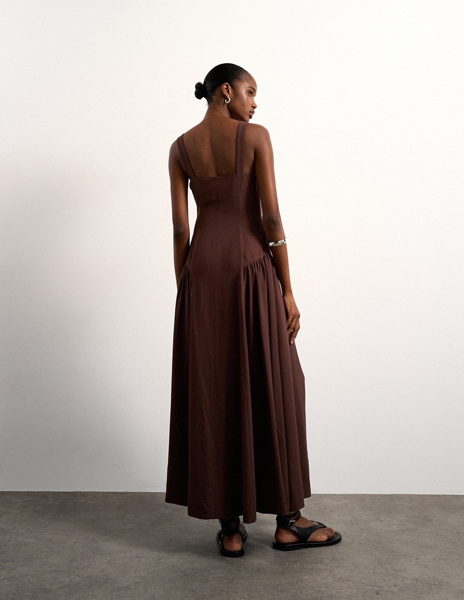 Vestido largo casual para mujer 2