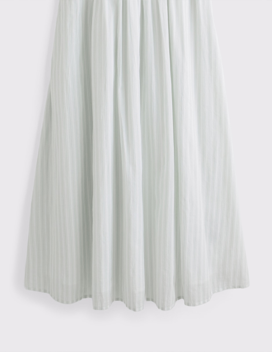 Vestido midi casual abercrombie & fitch para mujer