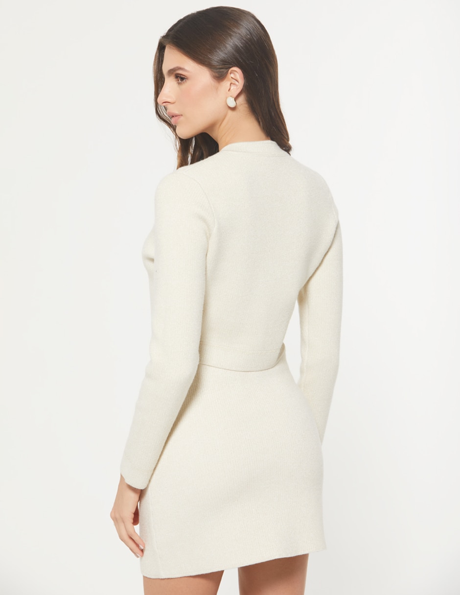 Suéter cuello redondo para mujer