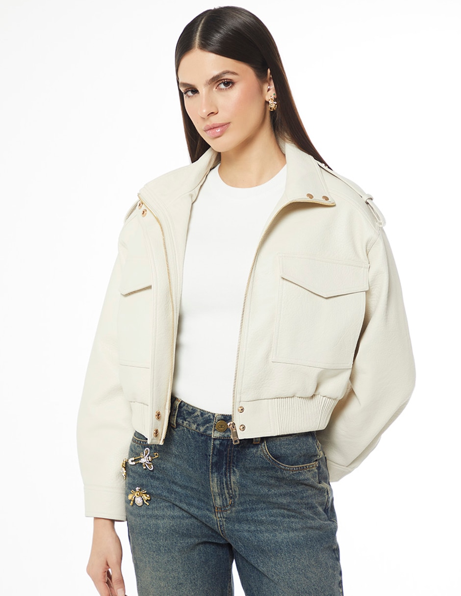 Chamarra impermeable para mujer