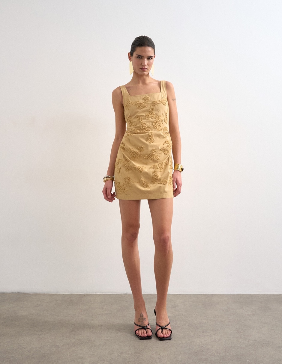 Vestido corto casual para mujer