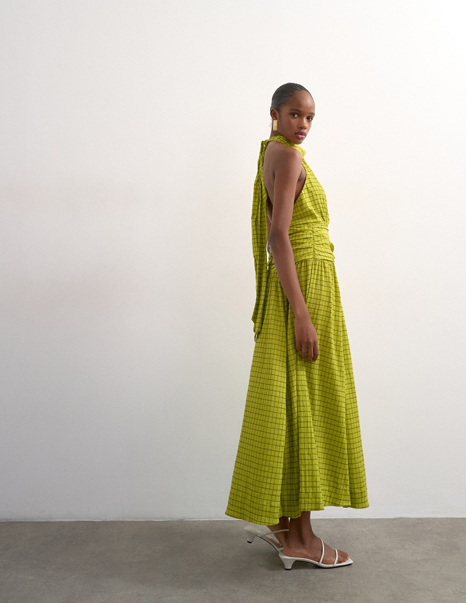 Vestido largo casual para mujer 4