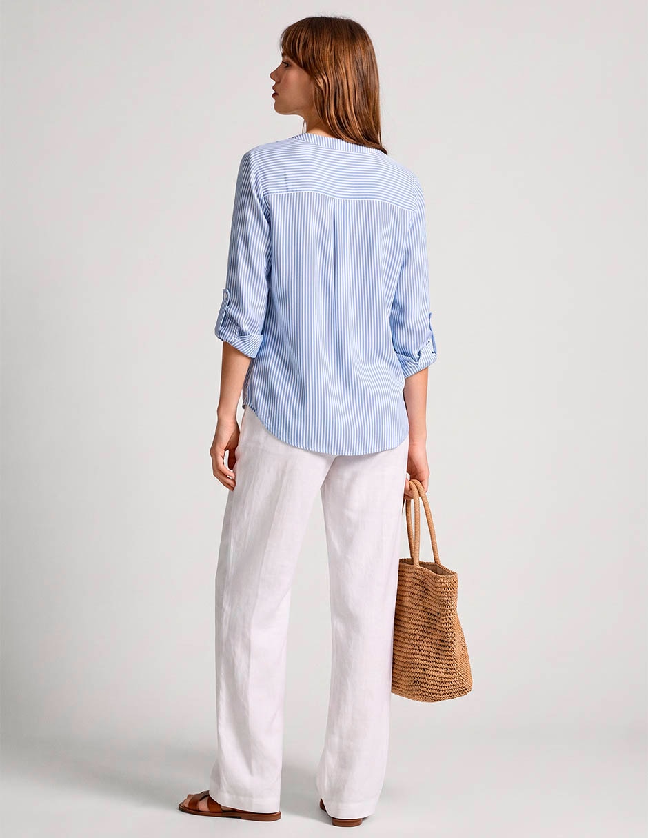 Blusa manga 3/4 para mujer 2