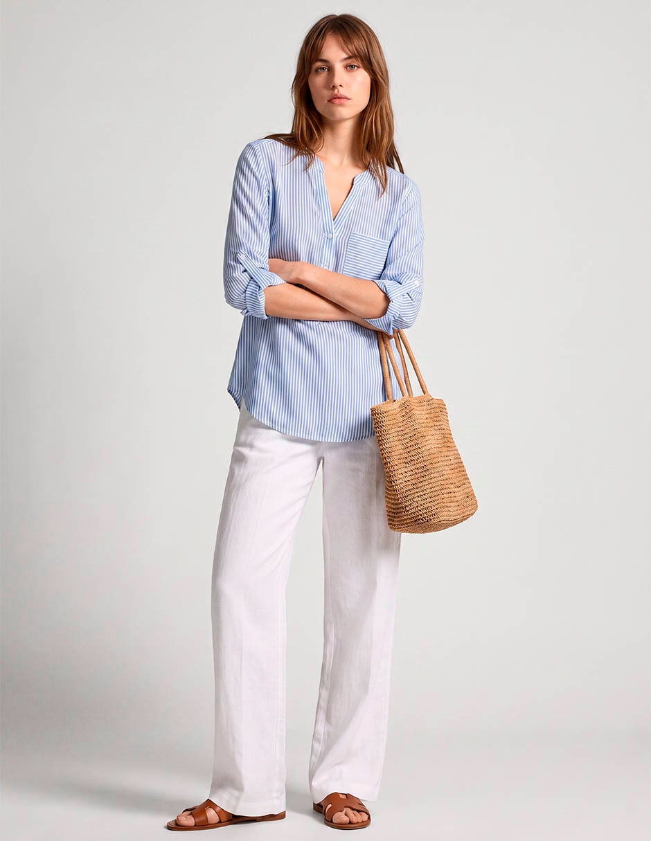 Blusa manga 3/4 para mujer 3