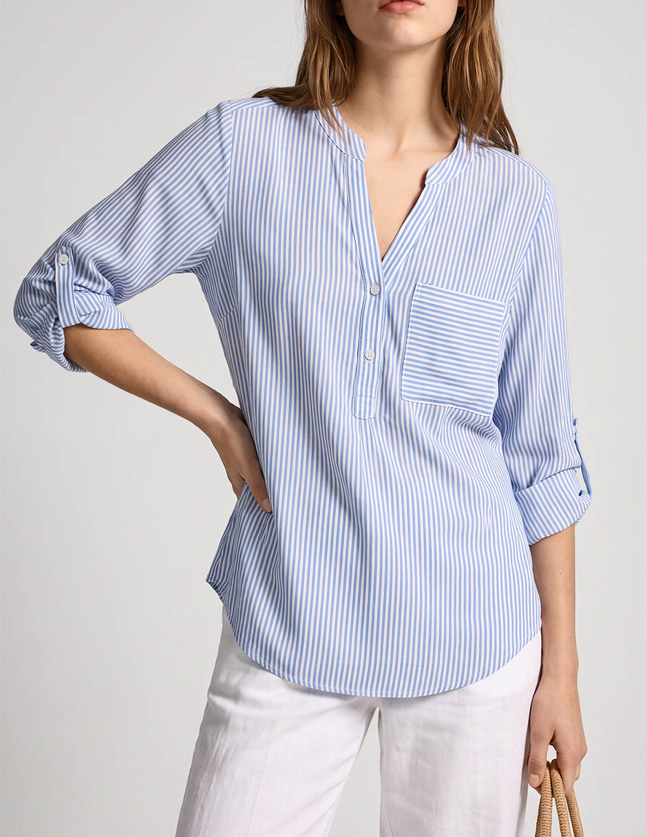 Blusa manga 3/4 para mujer 4