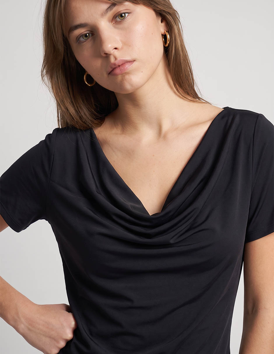 Blusa manga corta para mujer 2